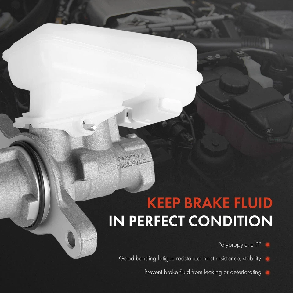 Nuevo cilindro maestro de freno con depósito para Ford Fiesta 2011-2019 transmisión automática Foto 3 de 4