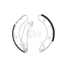 Bremsbackensatz Bremsbacken hinten für Ford Escort VI Stufenheck GAL