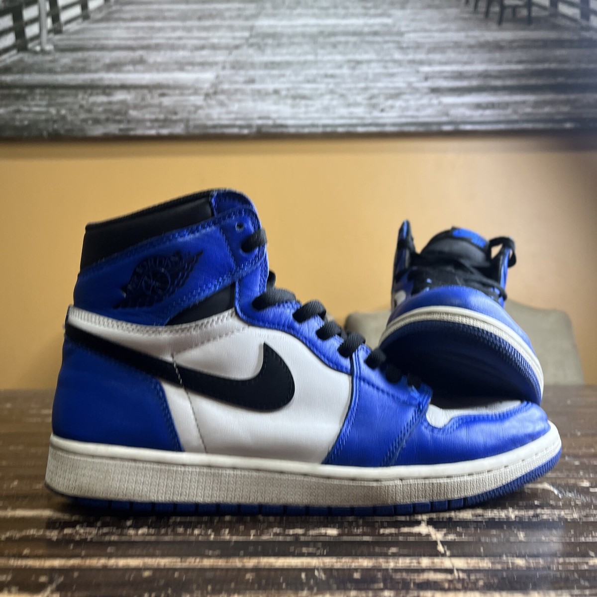 シューズ(男性用) JORDAN 1 RETRO  555088-403 Air Jordan 1 Retro High OG Game Royal Men's Size 9.5 555088