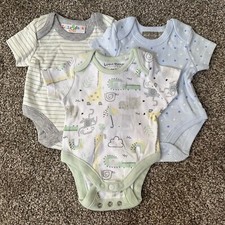 NEW 4 PACK Newborn Baby Boys Bodysuit Lot, Infant Clothes Gift Set H