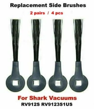 4x New Original Shark RV912S RV9123S1US Vacuum Side Brush Replacement Parts