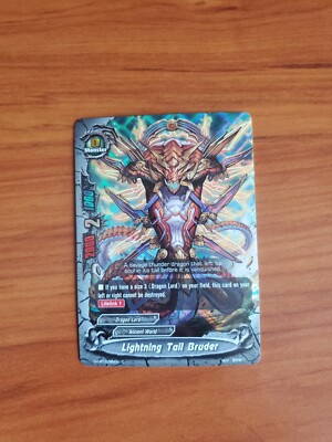 Future Card BuddyFight - Lightning Tail Bruder - D-CBT/0085EN - FOIL PARALLEL