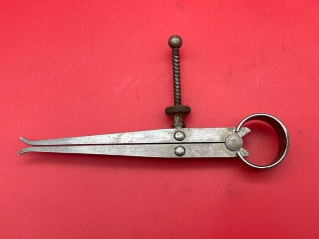 Brown & Sharpe 599-812-4 INSIDE SPRING CALIPER 0-4" IN STOCK Vintage Item! - Image 4 of 4