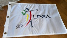 Inbee Park signed LPGA Golf Flag