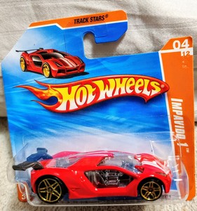 HOT WHEELS 2010 IMPAVIDO 1 📸 RARE SHORT CARD 🚩TRACK STARS ...