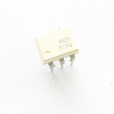 100 Pcs 4N25 DIP-6 Optoisolators Transistor Output Kd