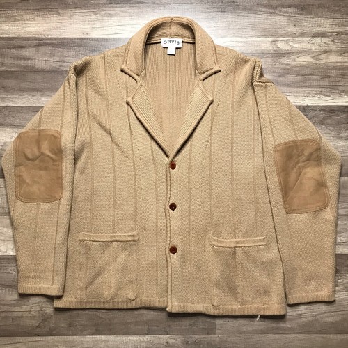 Orvis Men's Heavy Cotton Knit Shawl 
