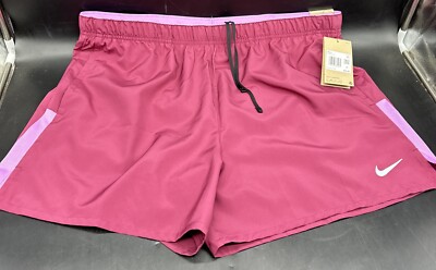 NEW Nike Challenger 5'' Standard Fit Lined Mens Shorts Purple DV9363-653 SIZE 2XL