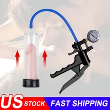 Penis Vacuum Pump for Male ED Enhancement Erectile Enlargement Penis Enlarger