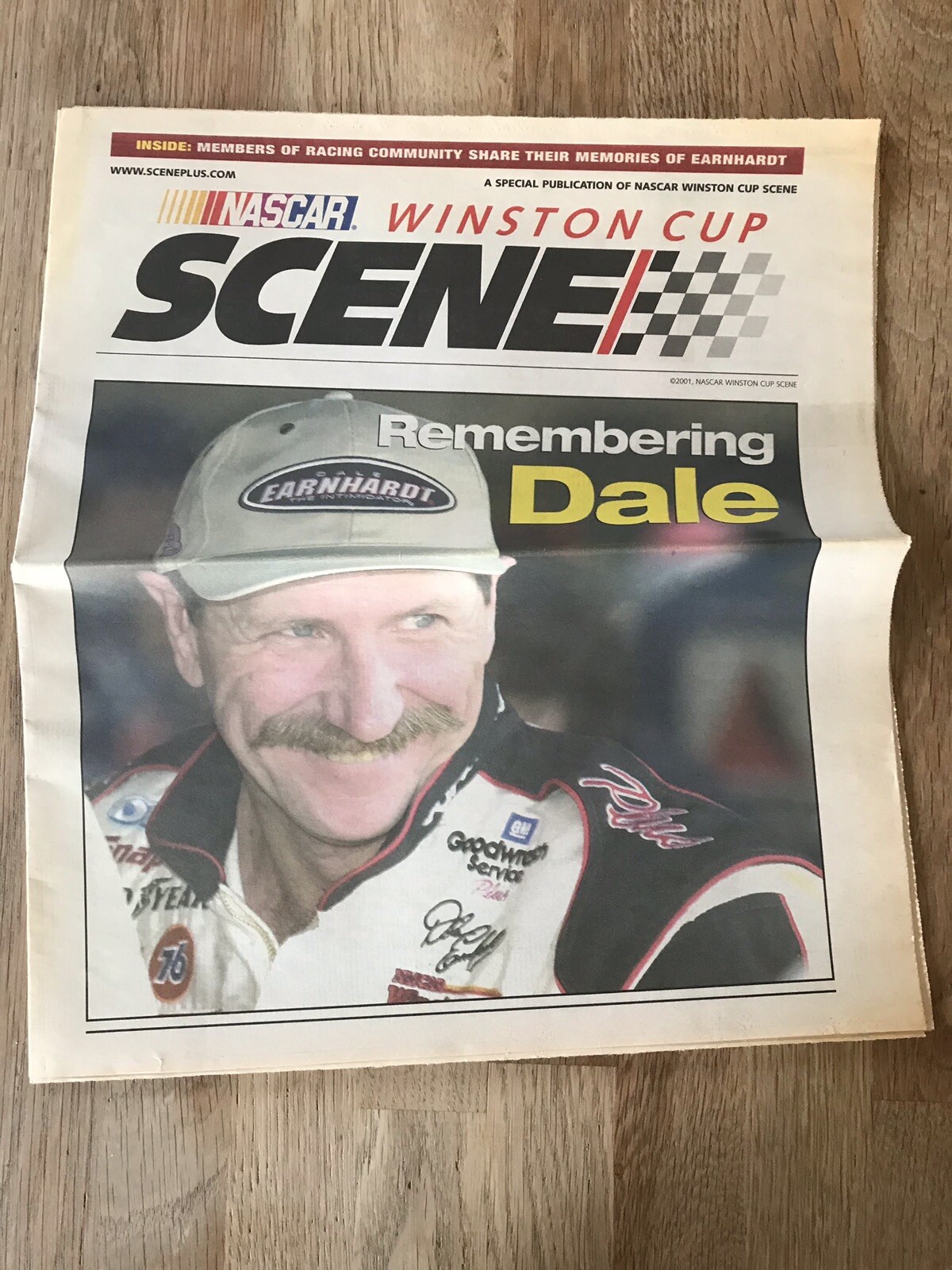 2001 Winston Cup Scene Remembering Dale Earnhardt Special Publication
