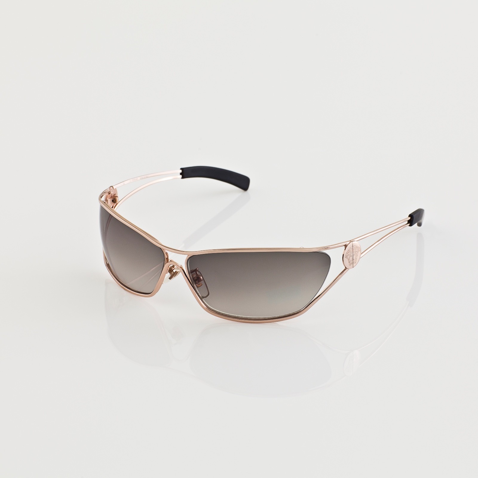 Rare Vintage Gianni Versace X 37 Sunglasses Mod. X37 Col. 030 Gold  