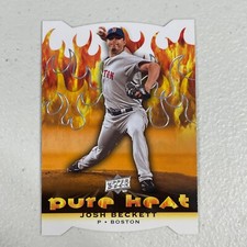 2010 Upper Deck JOSH BECKETT #PH-7 Pure Heat Die Cut Card Boston Red Sox