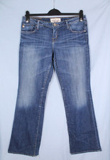 BIG STAR Women's LIV Low-Rise BOOT CUT 5-Pockets BLUE DENIM JEANS Sz 32 Reg.