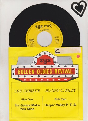 Lou Christie I'm gonna make you mine Jeanny C Riley Harper Valley PTA  ZYX Oldie