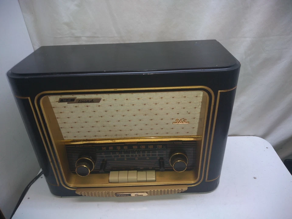 Grundig Classic 960 Hi-Fi коротковолновое настольное радио стерео тюнер AM/FM SW/SW2/Aux - Изображение 2 из 4