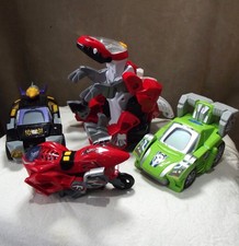 Lot de 4 jouets V-Tech Switch And Go Dino transformateurs effets sonores dinosaures/véhicules