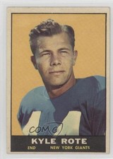 1961 Topps Kyle Rote #87 1q7