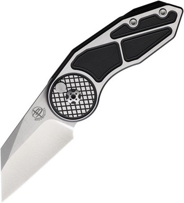Begg Knives Micro Burst Button Lock Folding Knife VG-10 Black