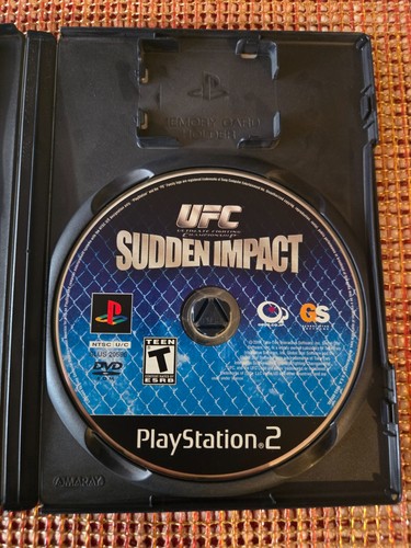 UFC: Sudden Impact PS2 (PlayStation 2, 2004) Complete With Manual - Picture 5 of 7