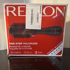 Revlon One-Step Hair Dryer Volumizer Hot Air Brush Black RVDR5222
