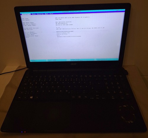 Acer Aspire E5 521G Display 15,6'' Notebook Lap Top ( 1766 )