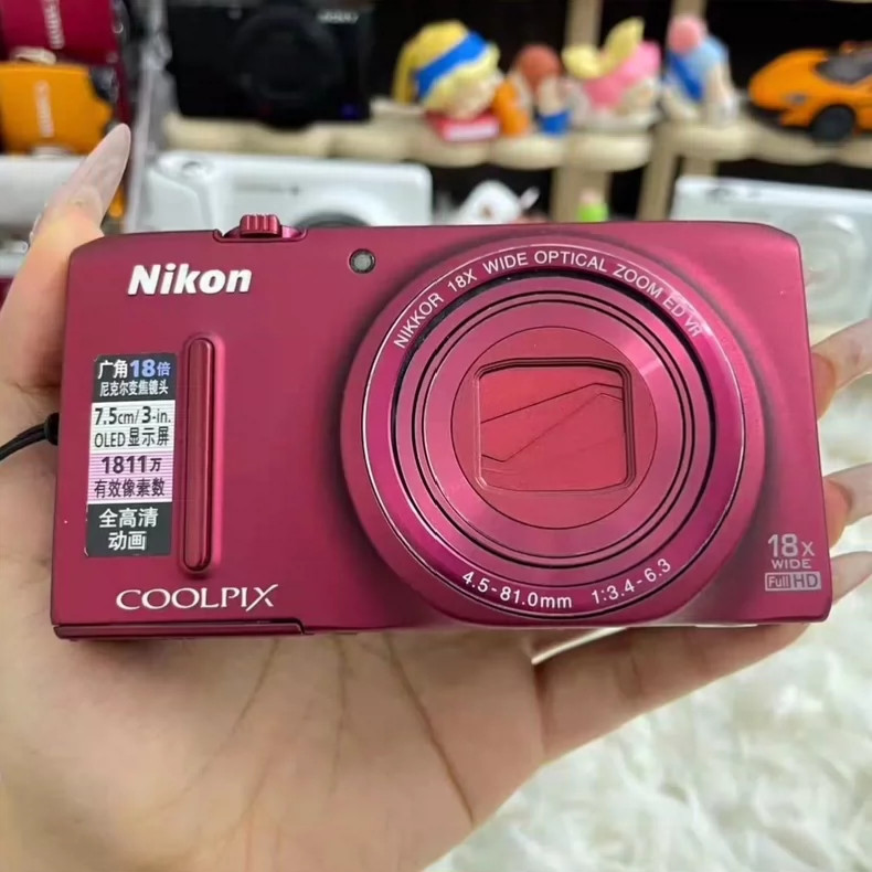 Nikon COOLPIX S9400 Red 18.1MP 18x Optical Zoom Digital Camera