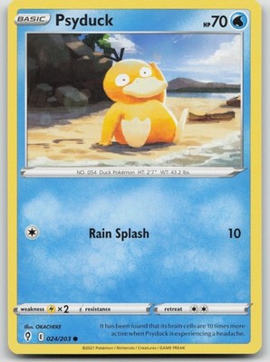 Psyduck 024/203 - Evolving Skies - EN - NM - Pokemon TCG