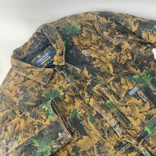 Bass Creek Workwear Insulated Camo Coveralls Men's L Hunting Canvas Quilt Lined