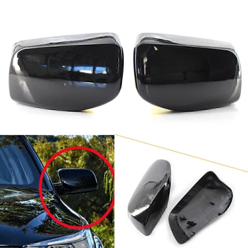 Cover Cap for Door Mirror Primered for BMW E60 E61E63 525i 530i 528i 530xi 1Pair