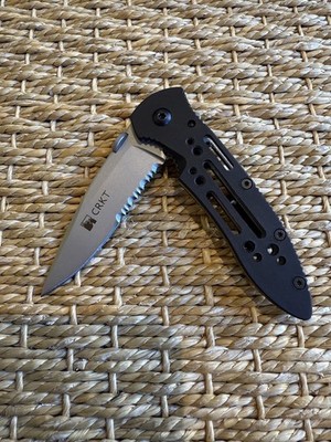 Columbia River Knife CRKT Crawford Design Point Guard Liner Lock Folding Knife