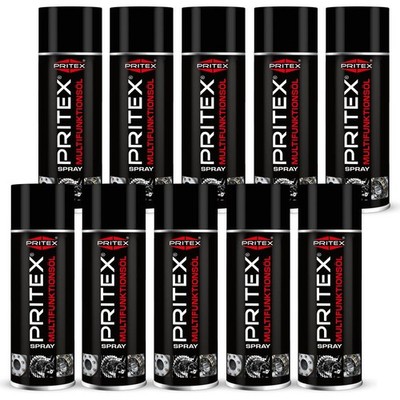 Multifunktionsöl Spray 10 x 400 ml Kriechöl Rostlöser Schmierstoff Kontaktspray