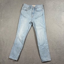 Madewell The Perfect Vintage Jean Light Wash Distressed Denim Women's Size 25