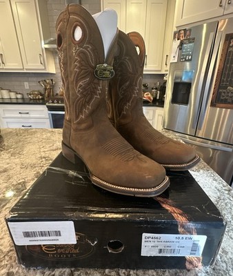 NIB - Pick Size - Dan Post Men's Abram Western Boot - Broad Square Toe - DP4562