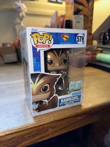 Funko Pop Heroes DC Hawkgirl From Superman #579 Likited Edition 5000 Pieces