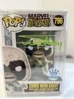 FUNKO POP MARVEL ZOMBIE MOON KNIGHT #796 SIGNED ARTHUR SUYDAM EXCLUSIVE SPECTOR