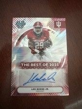 2025 Bowman Best University Lee Beebe Jr. Auto The Best of 2025 - Indiana
