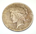 1926-P Peace Silver Dollar U.S. Coin