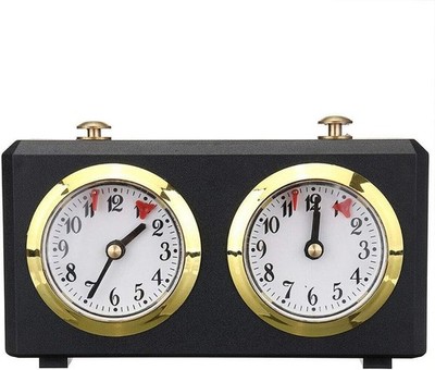 Professional Competition Mechanical Analog Chess Clock - I-GO Count Up/Down T...