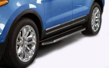 Black Horse PR-W2076 Running Boards Black Aluminum 2 Pieces