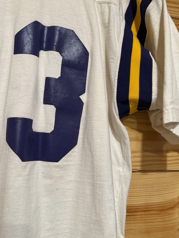 Camiseta deportiva de fútbol americano Russell de colección LSU Tigers años 80 para hombre XXL hecha en EE. UU. Foto 3 de 4