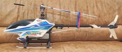 Kyosho Caliber 30 Nitro Helicopter Complete ARF, Used, Very Good