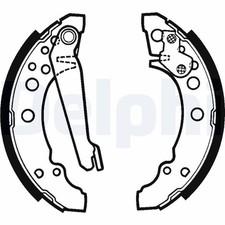 DELPHI Bremsbackensatz LS1276 für VW LUPO 33 B1 SEAT 32B 6E1 32 DERBY PASSAT 6X1