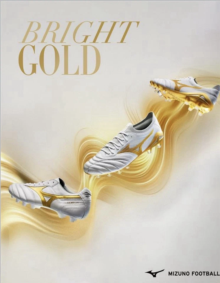 Mizuno MORELIA 2 JAPAN P1GA260150 White Kangaroo Leather authentic freeshipping - Image 4 of 4