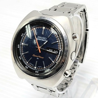SEIKO 5 Sports Speed Timer 7017-6040 Automatic Chronograph Vintage