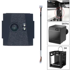 For Flashforge Adventurer 5M/5M Pro 3D Printer Camera Assembly w/ Extension Cord