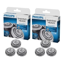 2Pack SH90 Shaving Replacement Heads Blades Fit For Philips Norelco Series 9000