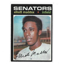 1971 O-Pee-Chee #11 Elliott Maddox EXMT