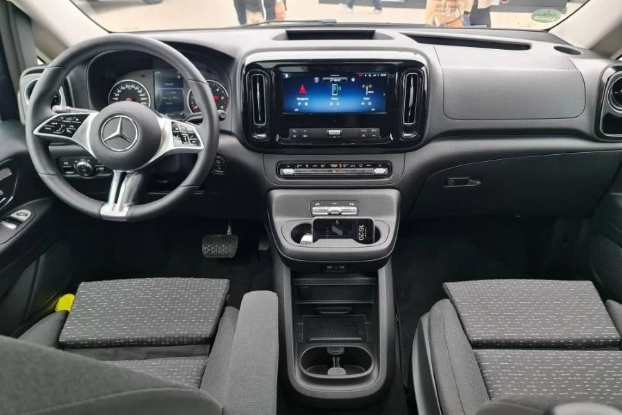 2024/25+ Facelift Mercedes Vito Metris W447 Consola Central Portavasos Kit Marco Foto 2 de 4