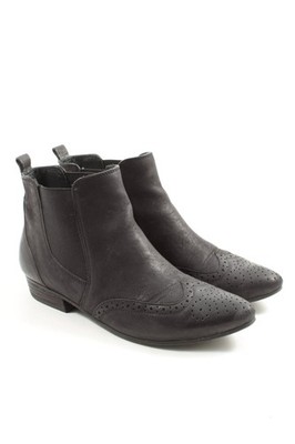 PAUL GREEN Schlüpf-Stiefeletten Damen Stiefeletten Gr. DE 37 hellgrau