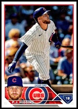 2023 P.J. Higgins Topps Series Two BASEBALL #338 Chicago Cubs